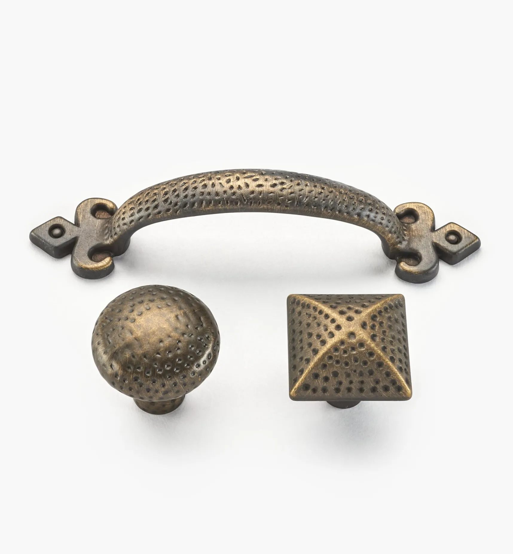 Best Solid Brass Dimpled Round Knob Knobs
