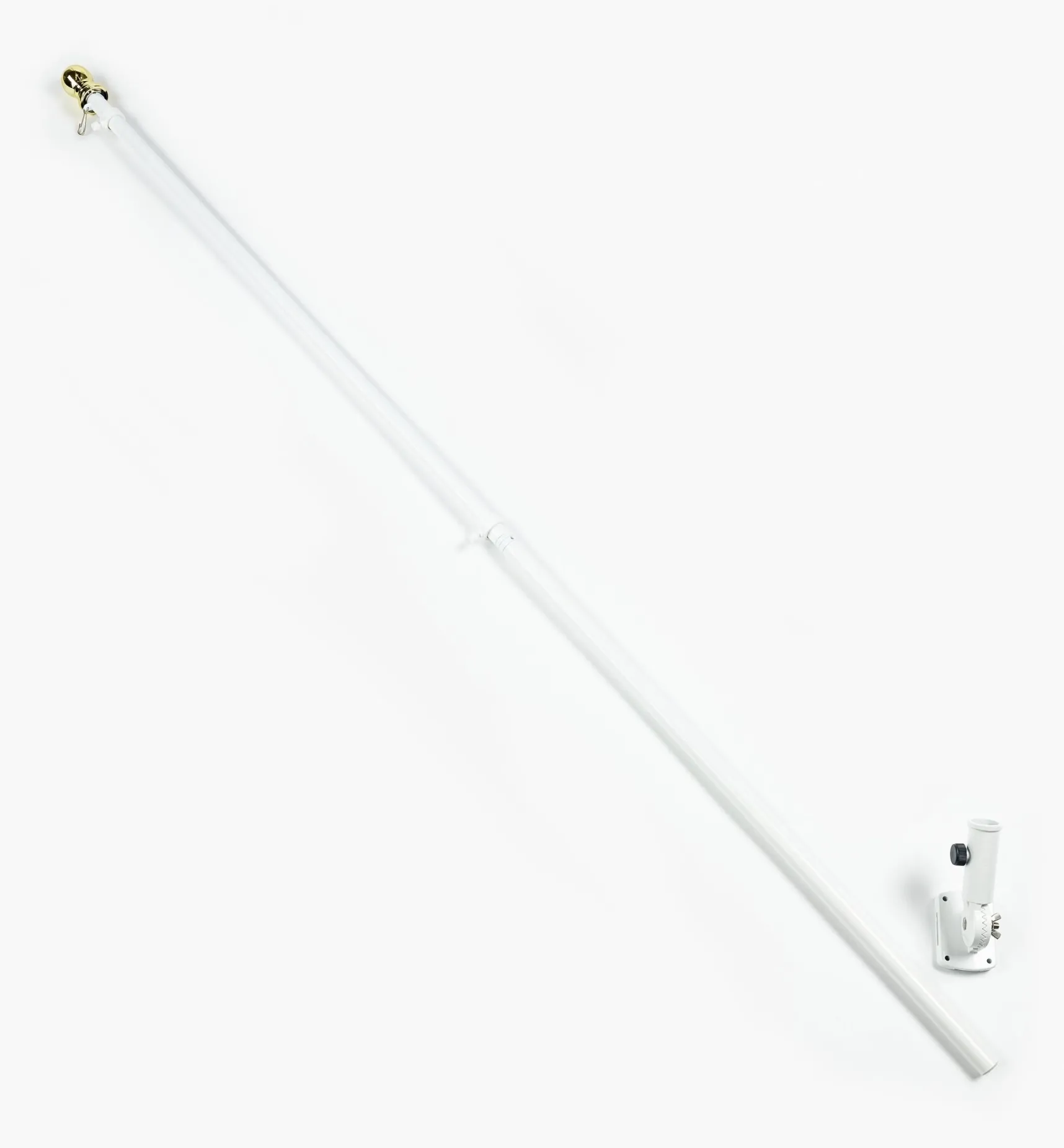 Online Spinning Flagpole & Adjustable Bracket Set Outdoor Living