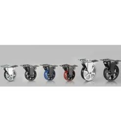 New Spoked Aluminum Casters Casters & Wheels