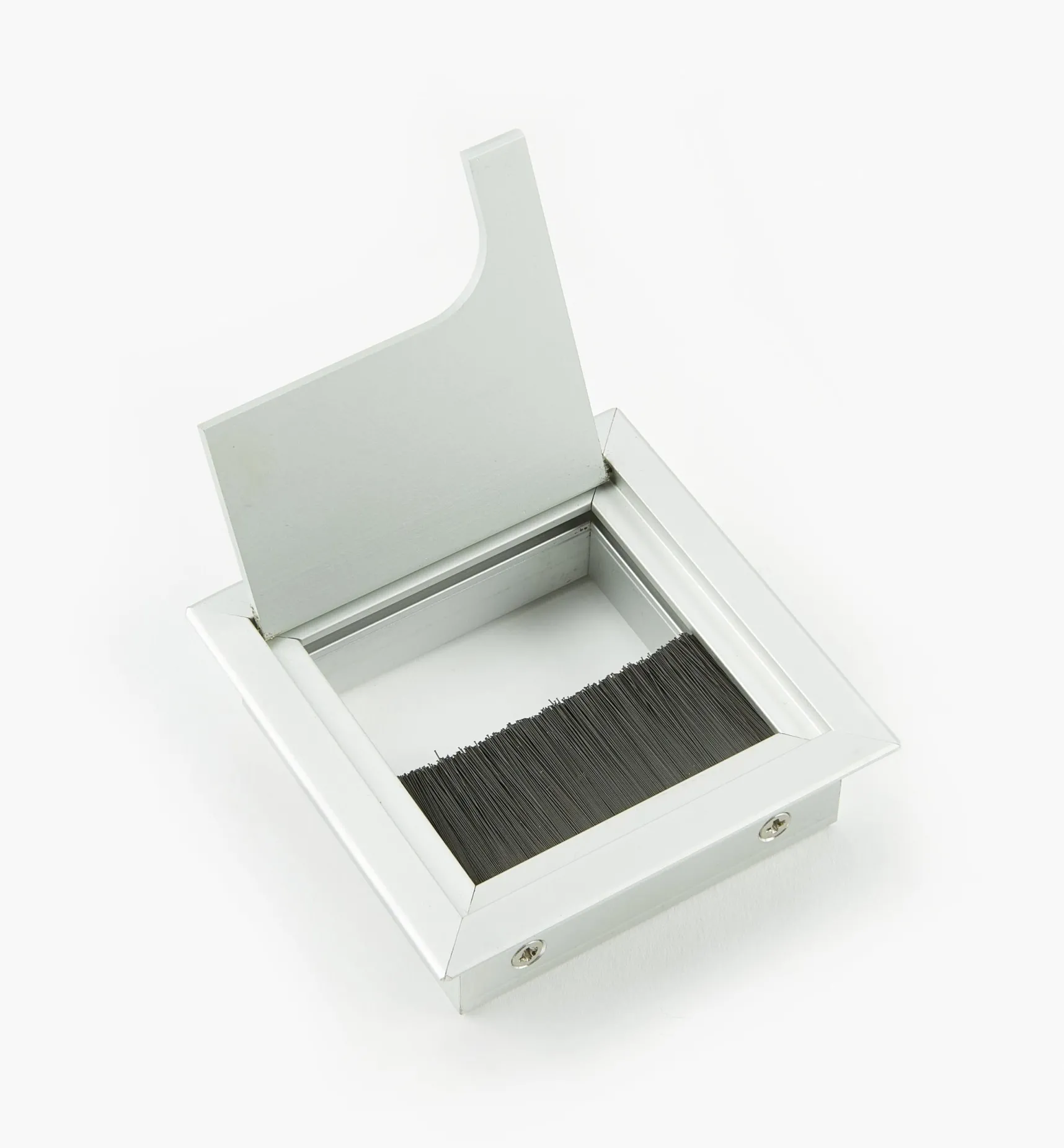 Square Metal Cable Grommet Cable Management