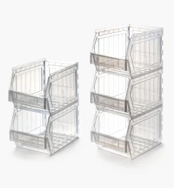 New Stackable Light-Duty Storage Bins Storage & Organization