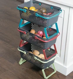 New Stacking Baskets Harvesting