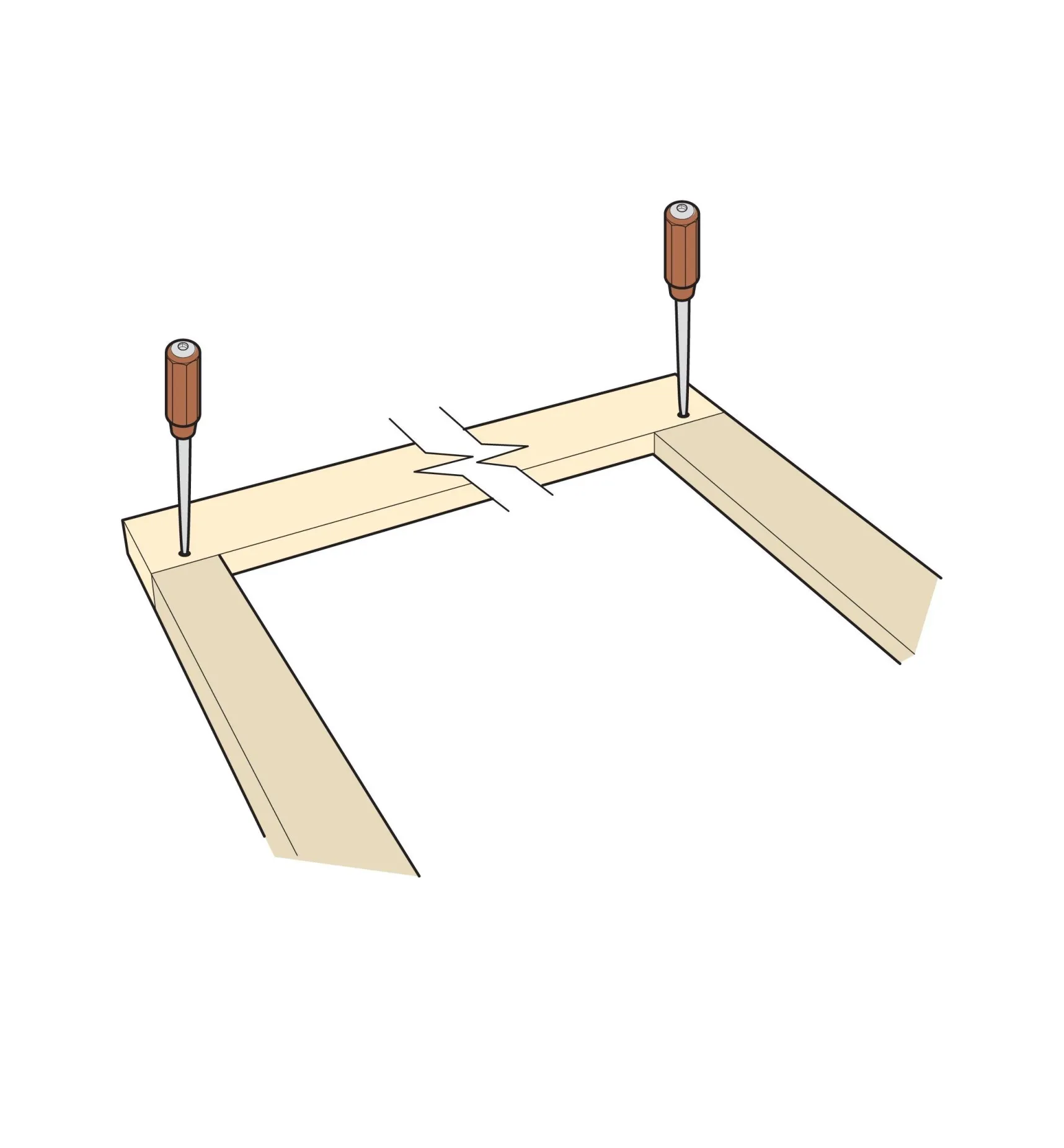 Stainless-Steel Drawbore Pins Hand Tools