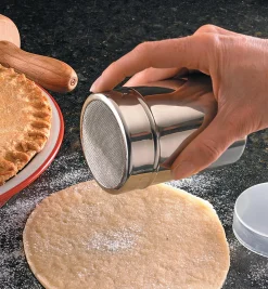 Hot Stainless-Steel Flour Shaker Confectionery & Decorating