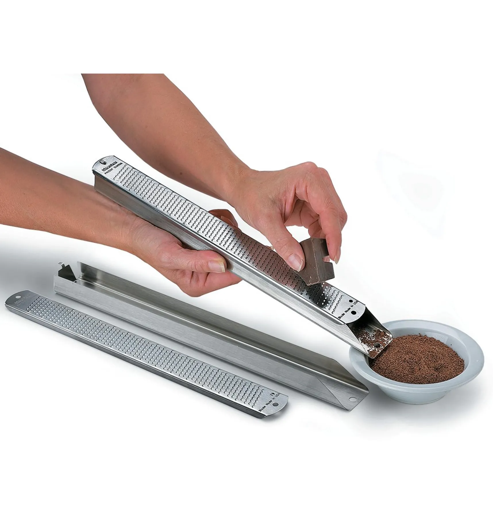 New Stainless-Steel Rasp & Zester Holder Kitchen Tools