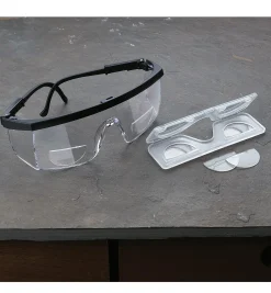 Stick-On Magnifying Lenses Safety Gear