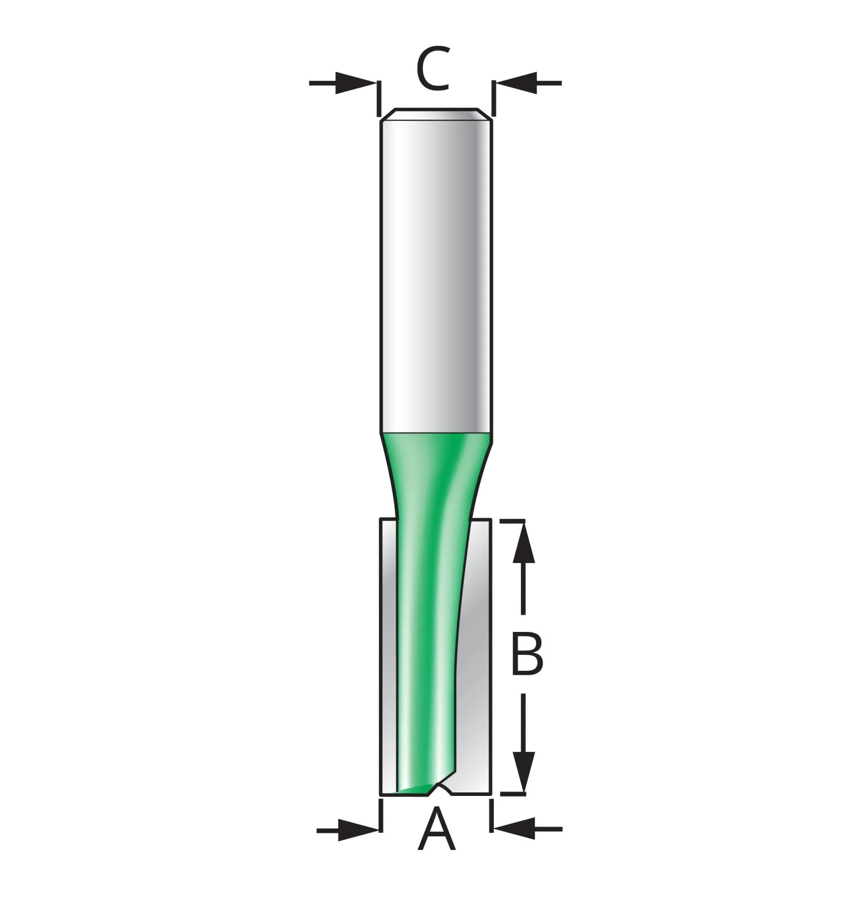Hot Straight Cutter Bits Routing