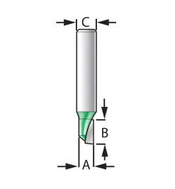 Online Stubby Straight Bit Routing
