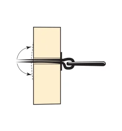 Hot Tansu Split-Pin Plate Handle Pulls