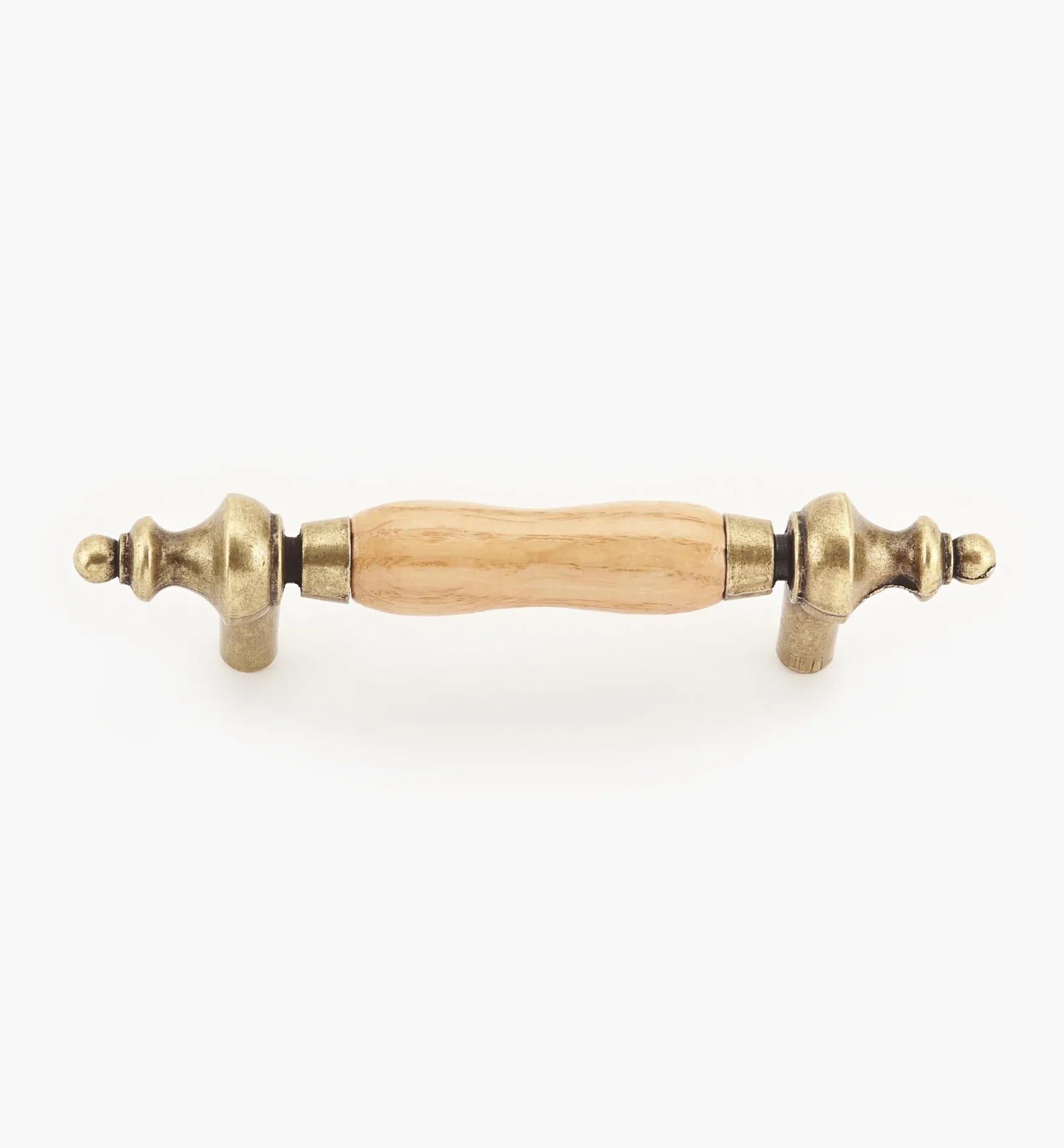 Clearance Tapered Oak Insert Pull Handles