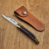 New The Laguiole Knife With Leather Case Knives