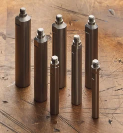 Clearance Threaded Posts For Modular Tool Rest System Turning