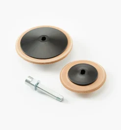 Tormek Profiled Leather Honing Wheel Set Sharpening