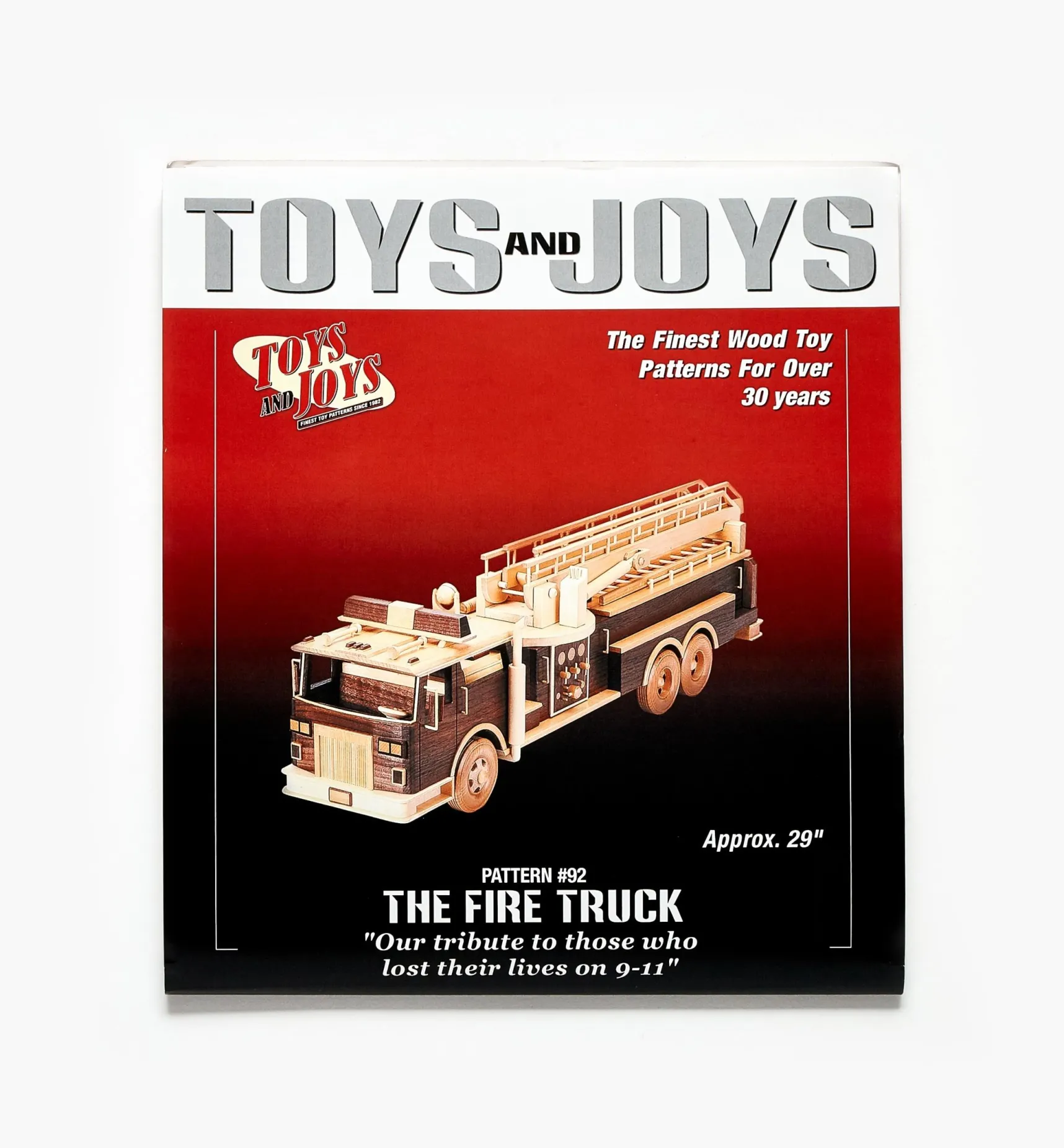 Outlet Toy Fire Truck Plan Plans