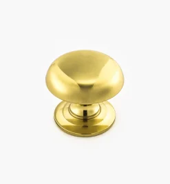New Turned Brass Domed Knobs Knobs