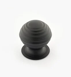 Outlet Turned Brass Ridged Knobs Knobs