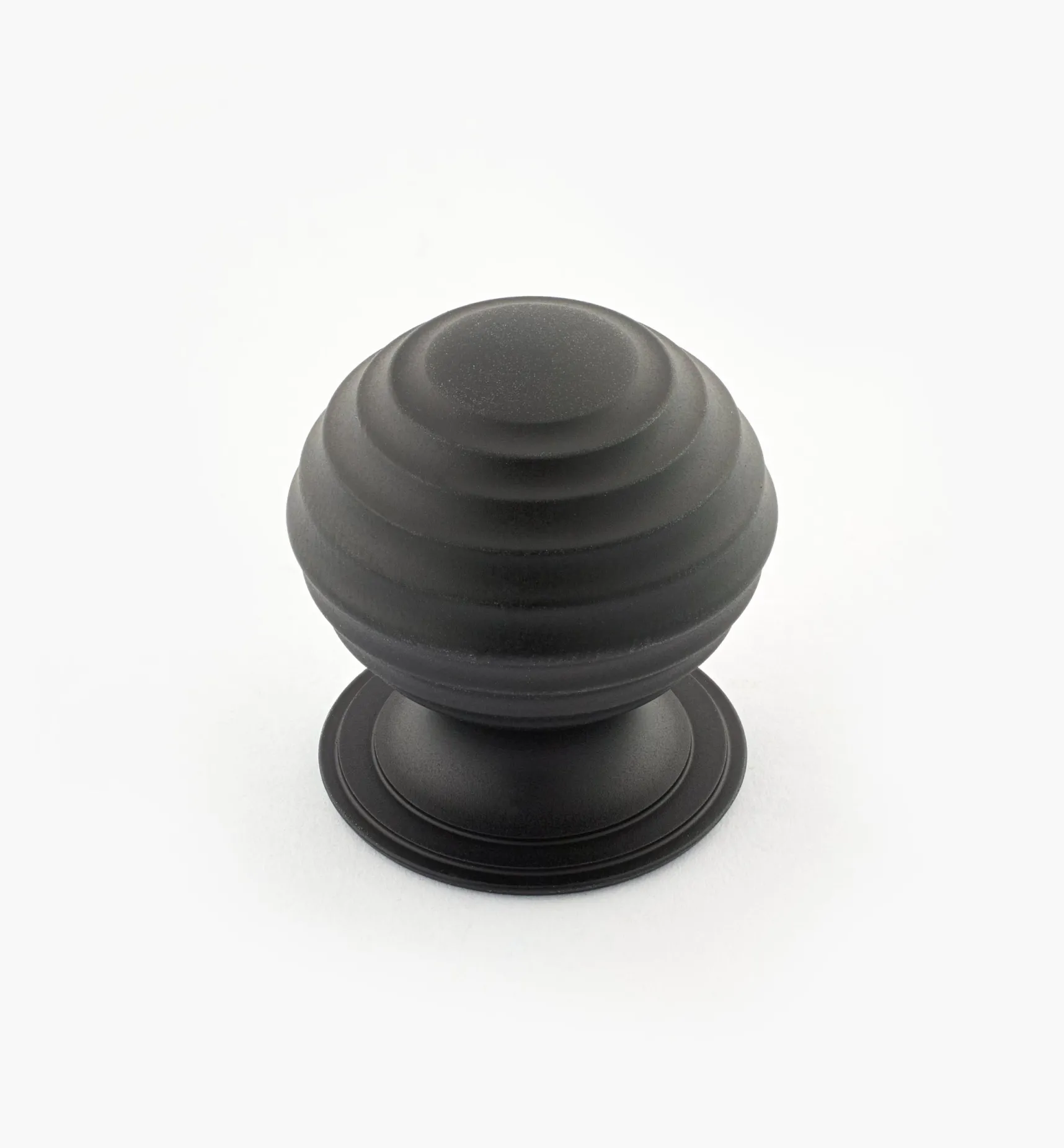 Outlet Turned Brass Ridged Knobs Knobs