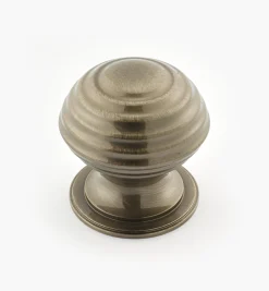 Outlet Turned Brass Ridged Knobs Knobs