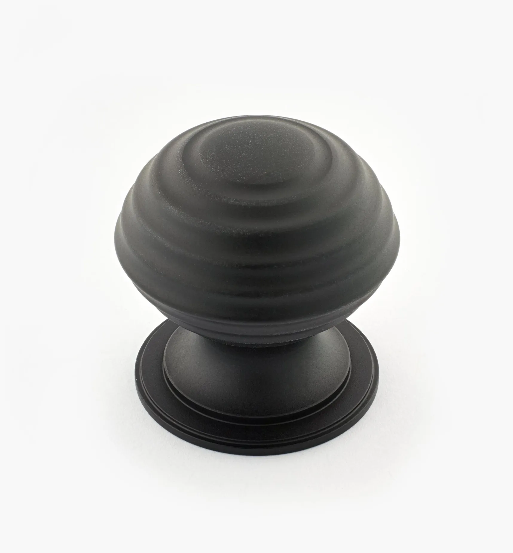 Outlet Turned Brass Ridged Knobs Knobs