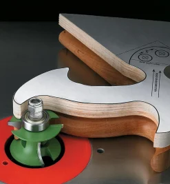Hot Variable Round-Over Router Bit Routing