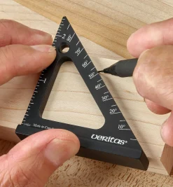 Sale Veritas 2 1/2" Pocket Layout Square Marking & Measuring