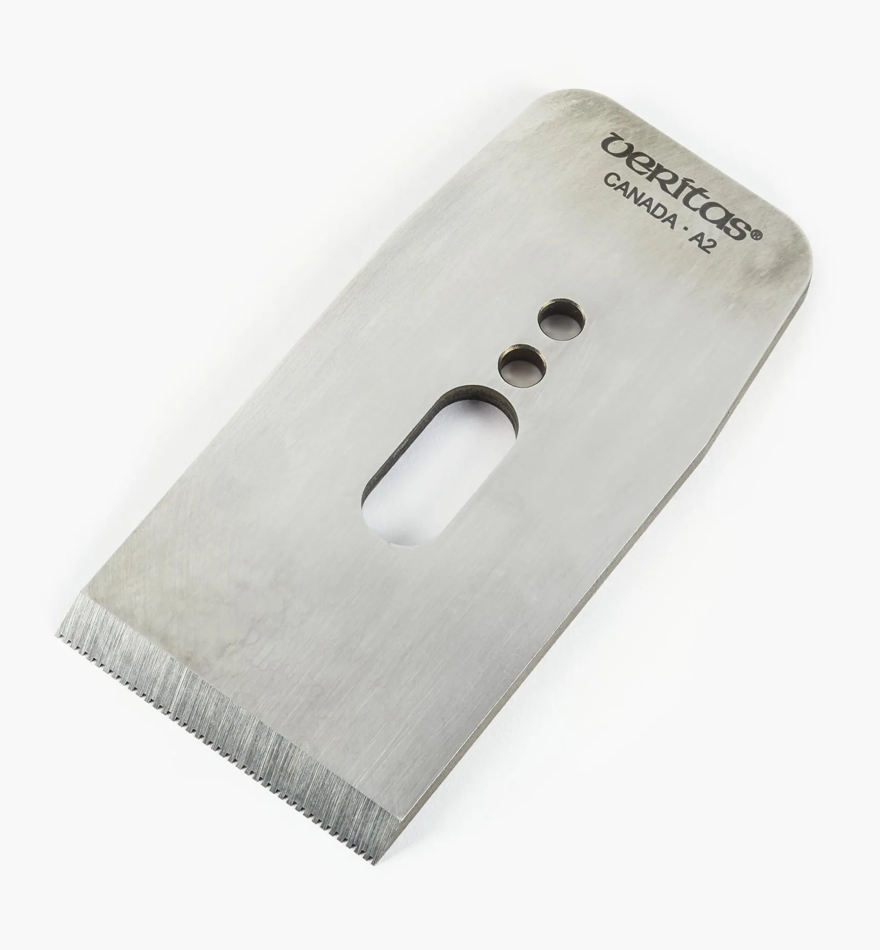 Veritas 2 1/4" Toothed Blades For Bevel-Up Jointer, Smoother & Low-Angle Jack Planes Planes