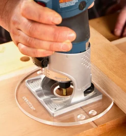 Clearance Veritas Compact Router Base Plate Routing