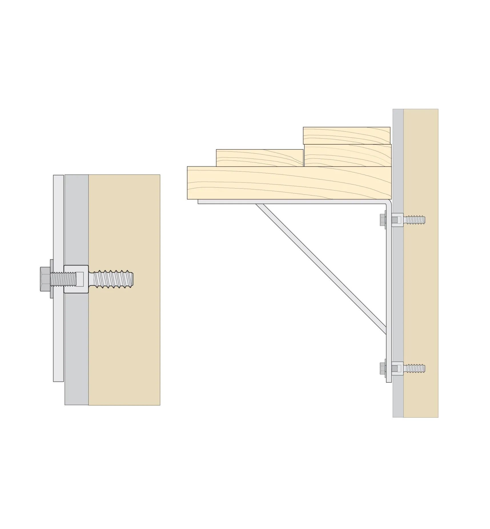 Best Veritas Drywall Nuts (5/16-18 Thread) Fasteners
