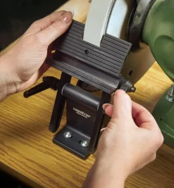 New Veritas Grinder Tool Rest Sharpening