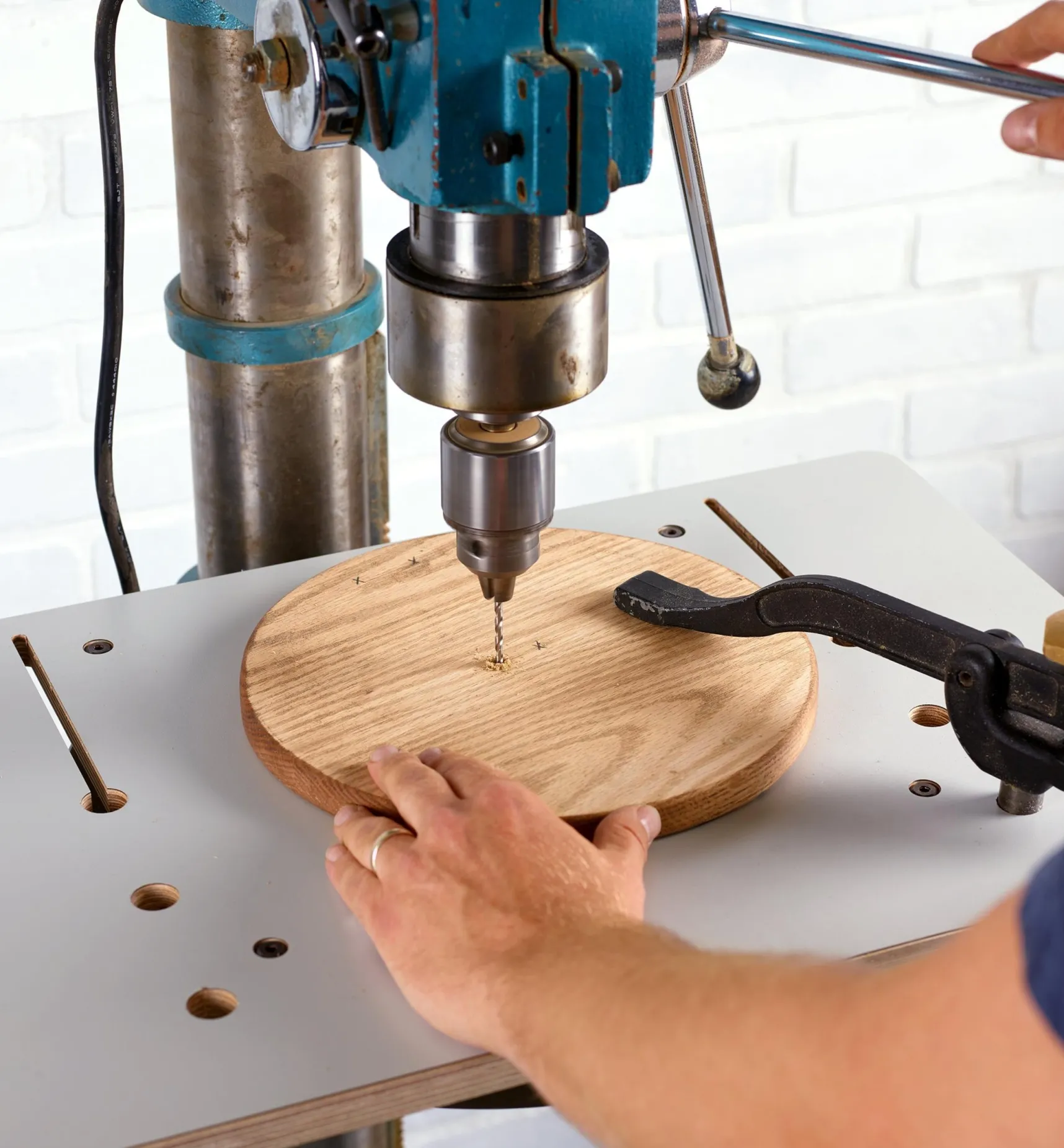 Clearance Veritas Large Drill-Press Table & Fence Power Tool Accessories