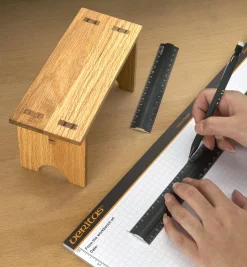 Best Veritas 300mm Aluminum Bench Rule Marking & Measuring