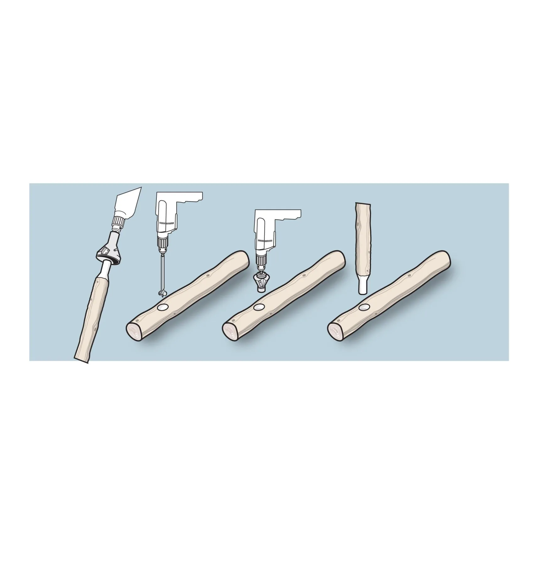 Online Veritas Power Tapered Tenon Cutters Hand Tools
