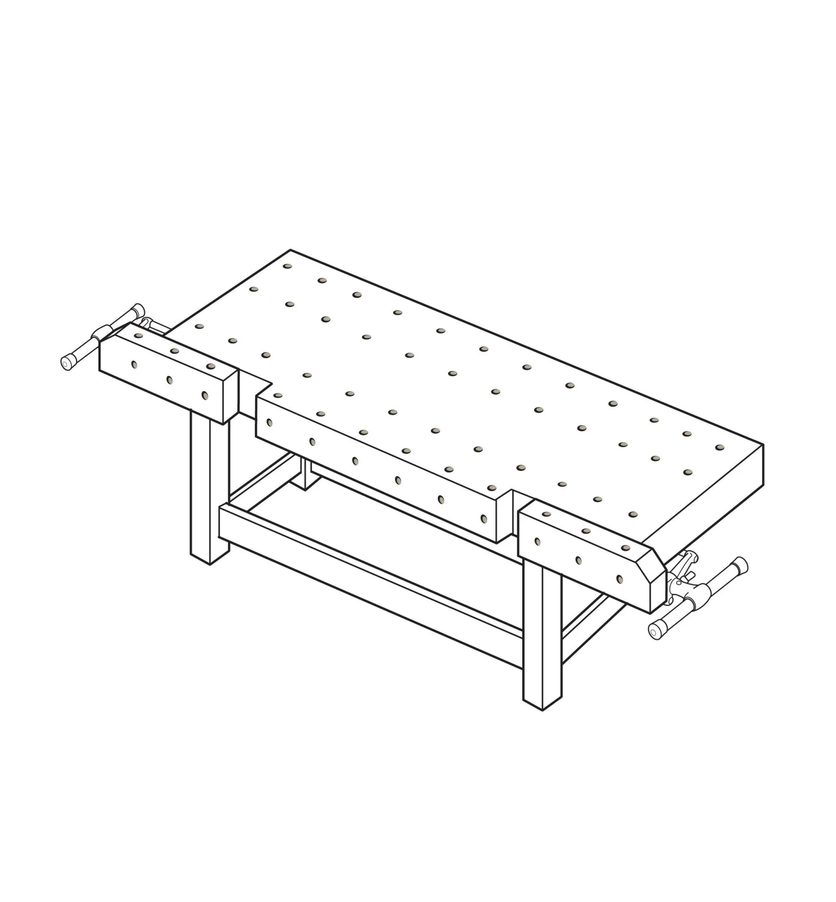 Outlet Veritas Quick-Release Sliding Tail Vise Workshop