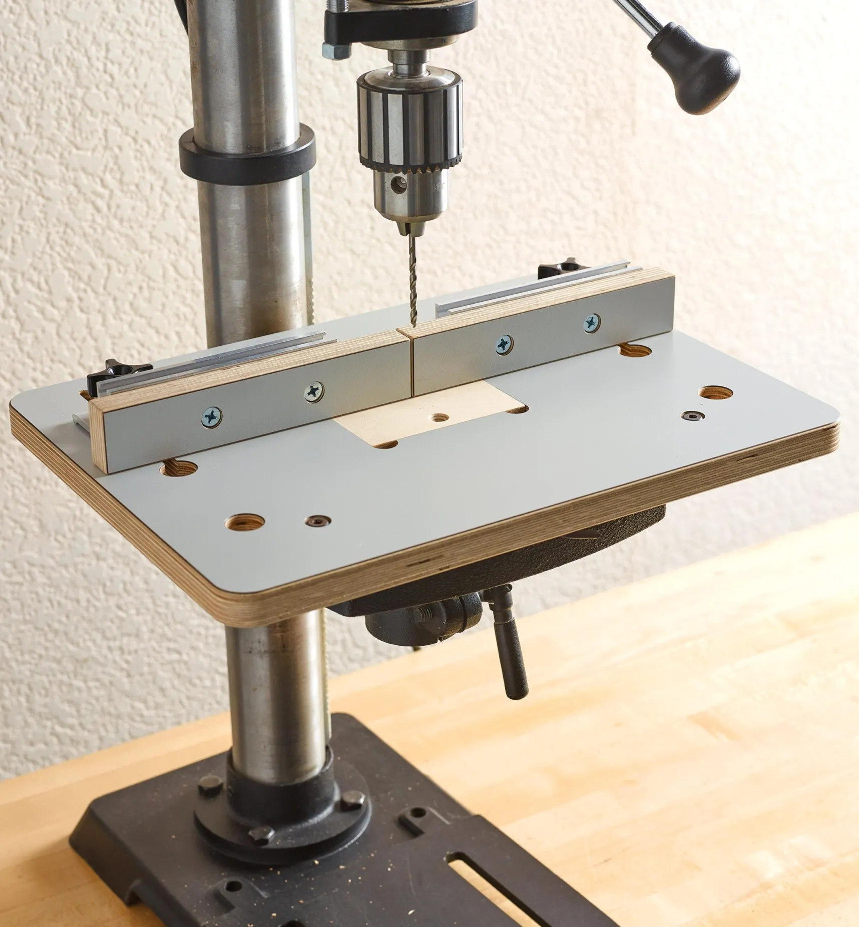 Clearance Veritas Small Drill-Press Table & Fence Power Tool Accessories