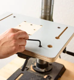 Clearance Veritas Small Drill-Press Table & Fence Power Tool Accessories