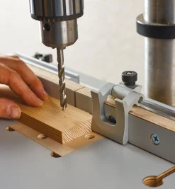Clearance Veritas Small Drill-Press Table & Fence Power Tool Accessories