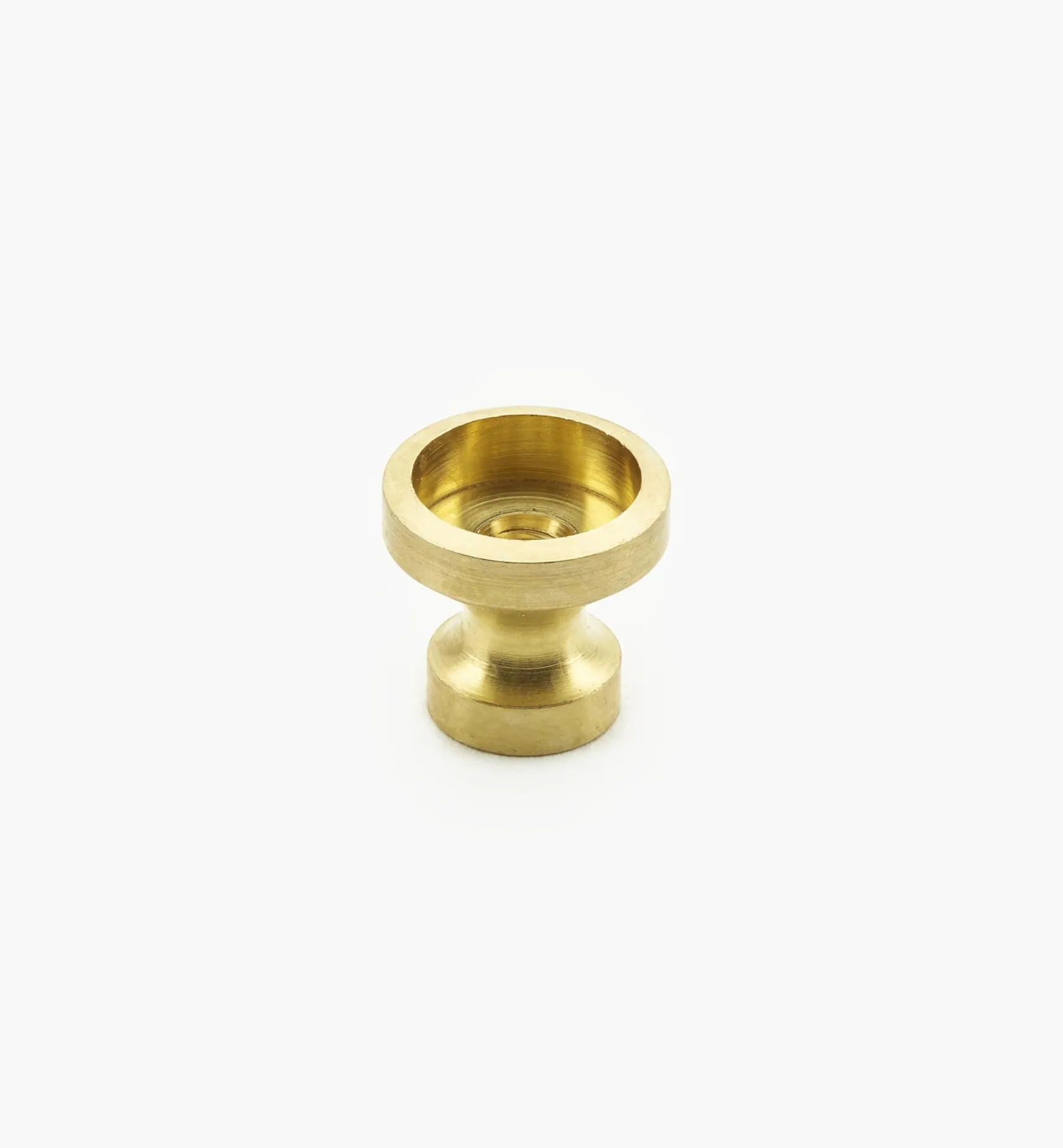 Hot Veritas Smooth-Rimmed Brass Insert Knobs Knobs