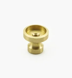 Hot Veritas Smooth-Rimmed Brass Insert Knobs Knobs
