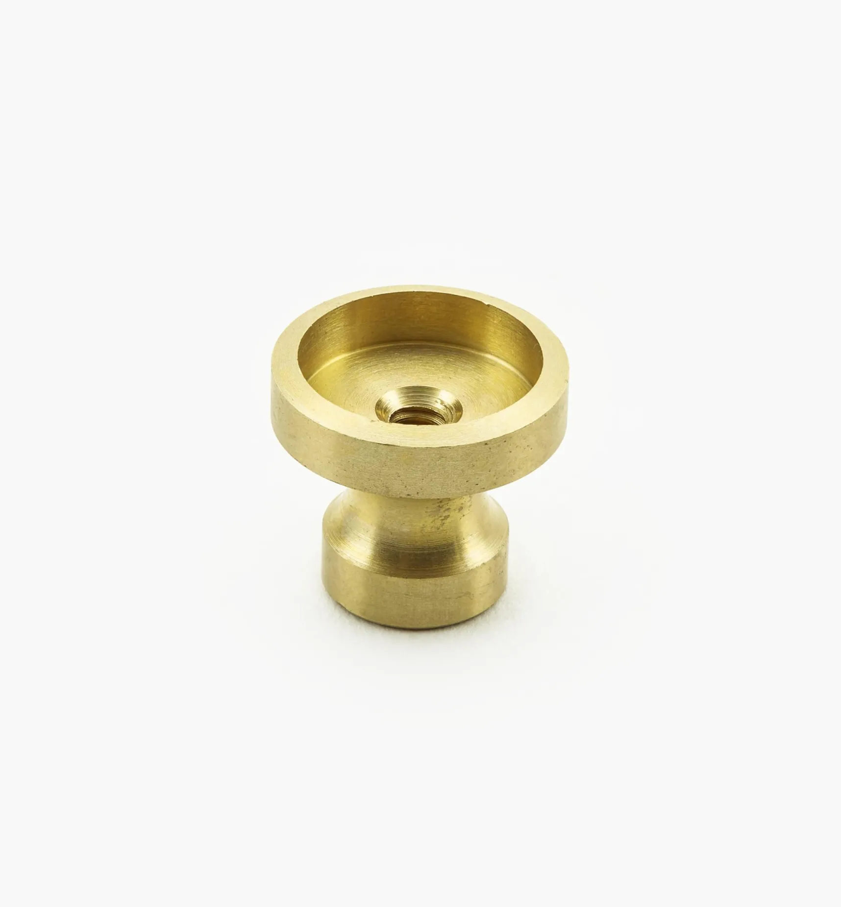 Hot Veritas Smooth-Rimmed Brass Insert Knobs Knobs