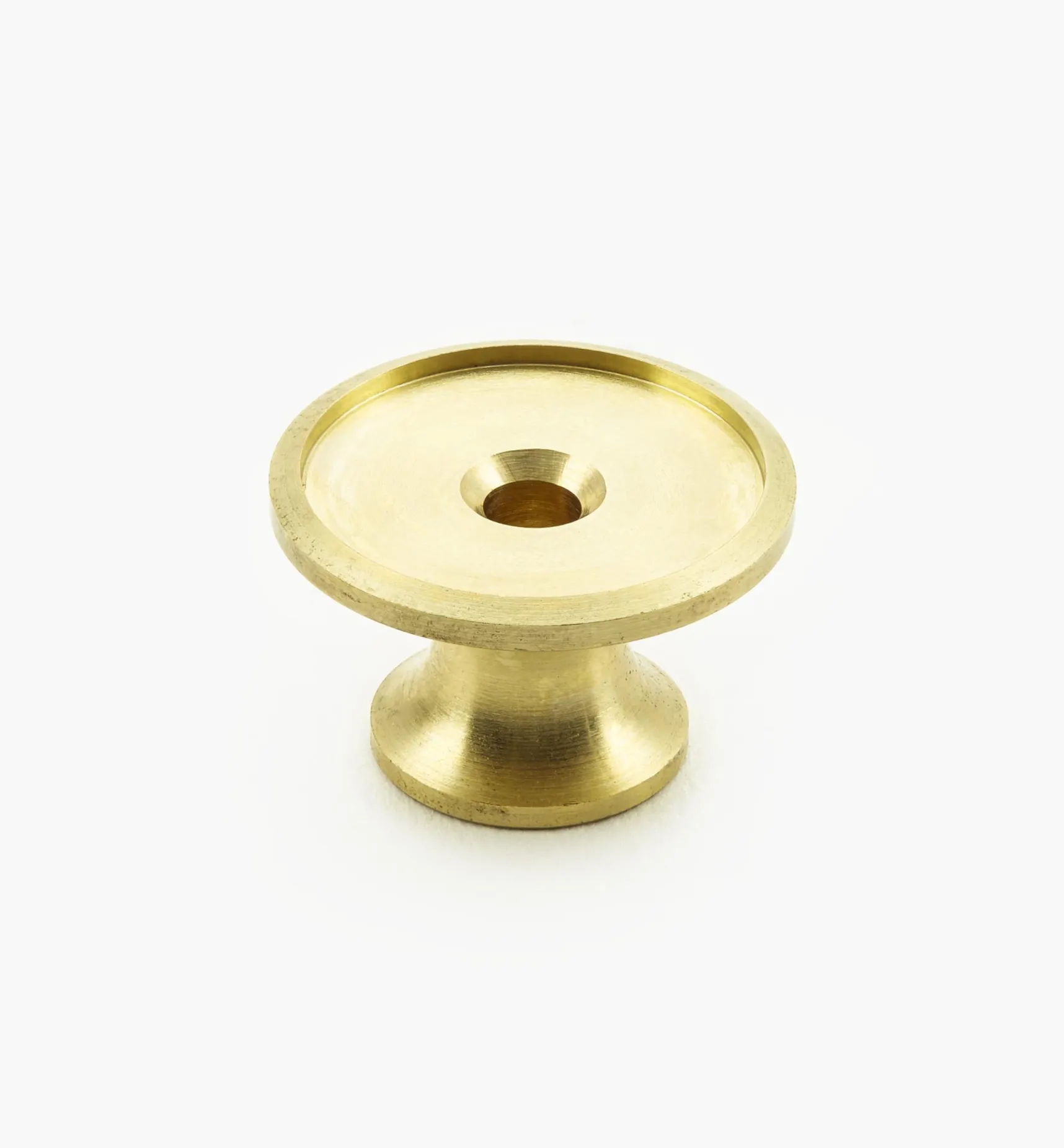 Hot Veritas Smooth-Rimmed Brass Insert Knobs Knobs