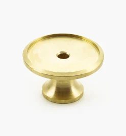 Hot Veritas Smooth-Rimmed Brass Insert Knobs Knobs