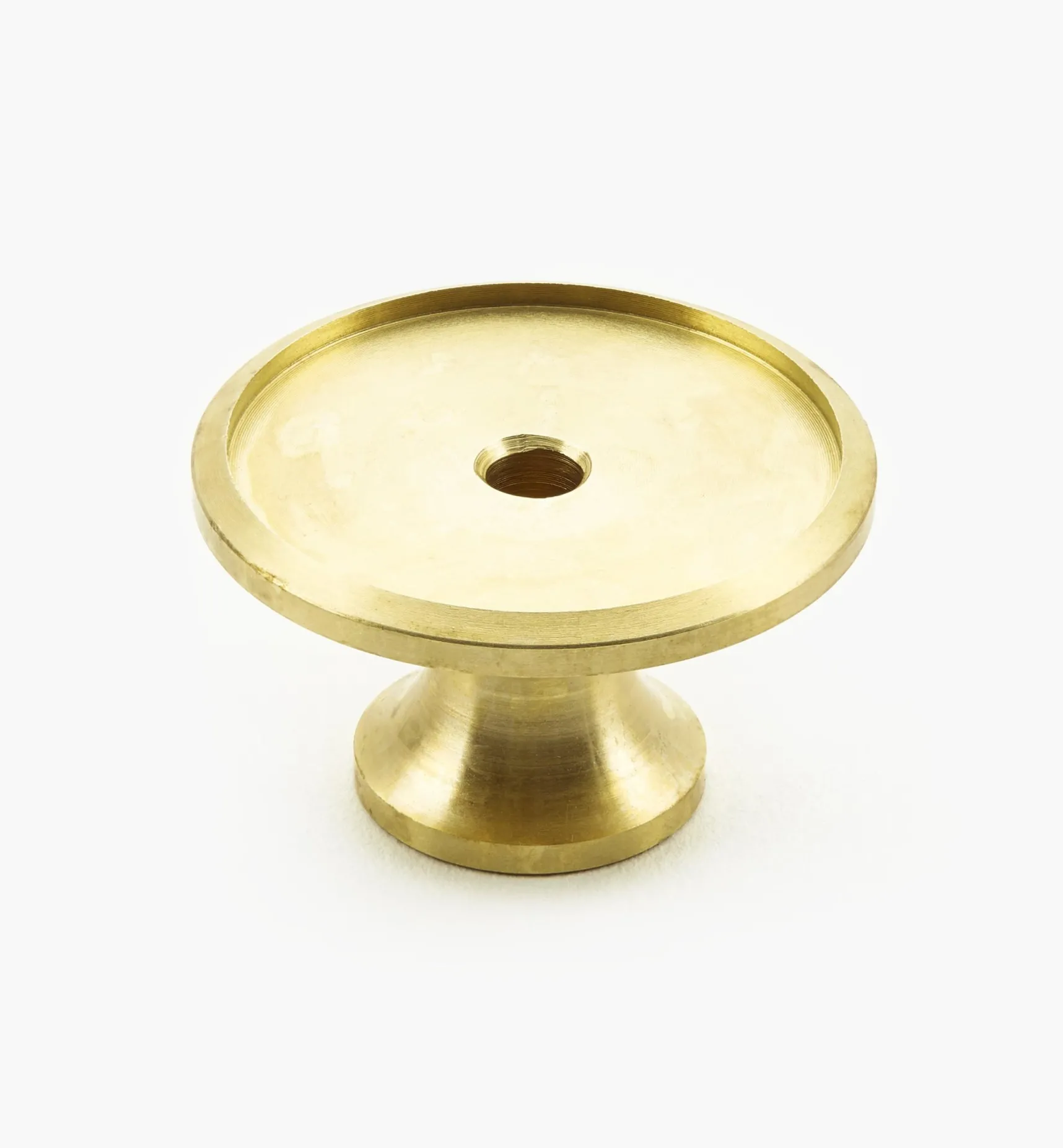 Hot Veritas Smooth-Rimmed Brass Insert Knobs Knobs