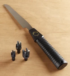 New Veritas Snug-Plug Cutters & Single-Edge Flush-Cutting Saw Set Drilling