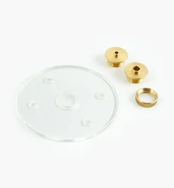 Veritas Template Bushings & Base Plate For Rotary Tool Plunge Base Routing