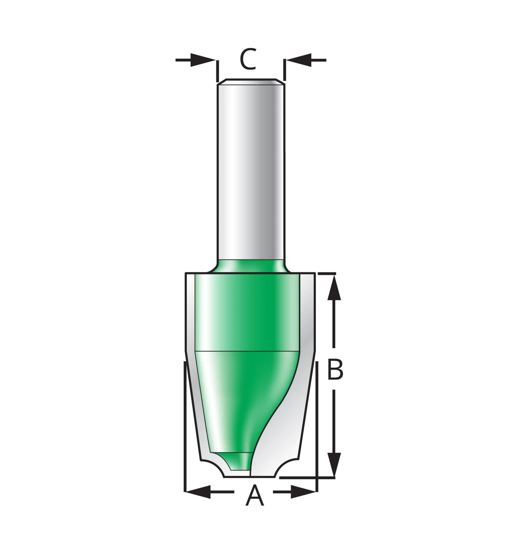 New Vertical Bead Panel Raising Bit Routing