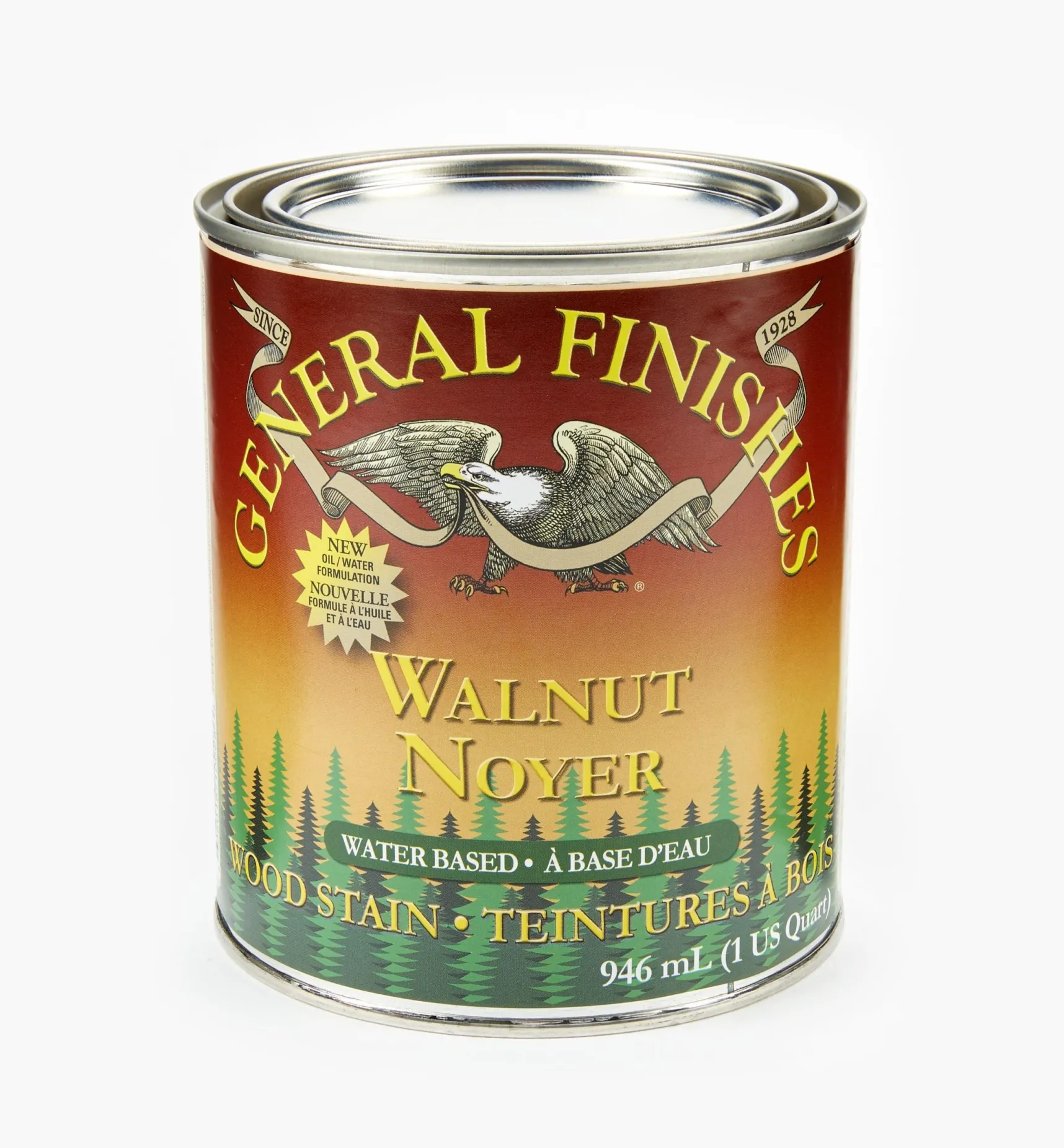 Discount Walnut General Water-Based Pigment Stain Supplies