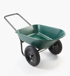 Hot Wheelbarrow With Flat-Free Tires Garden Care