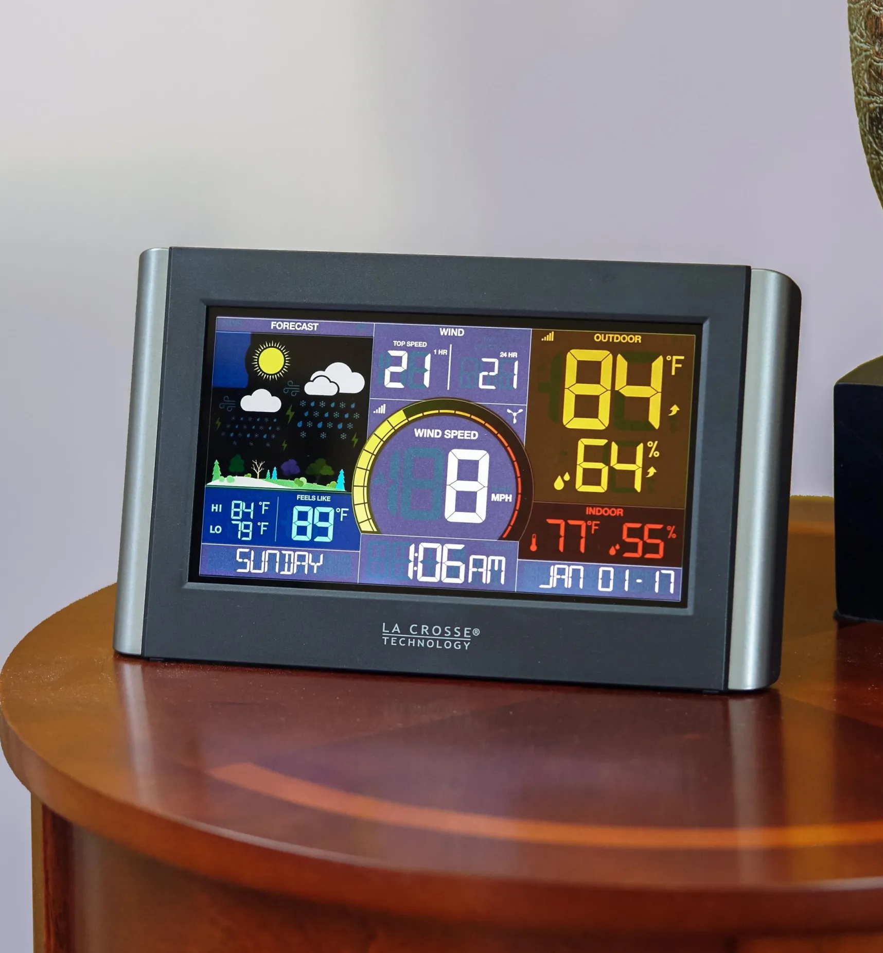 Discount Wi-Fi Weather Station With Wind Weather Measurement