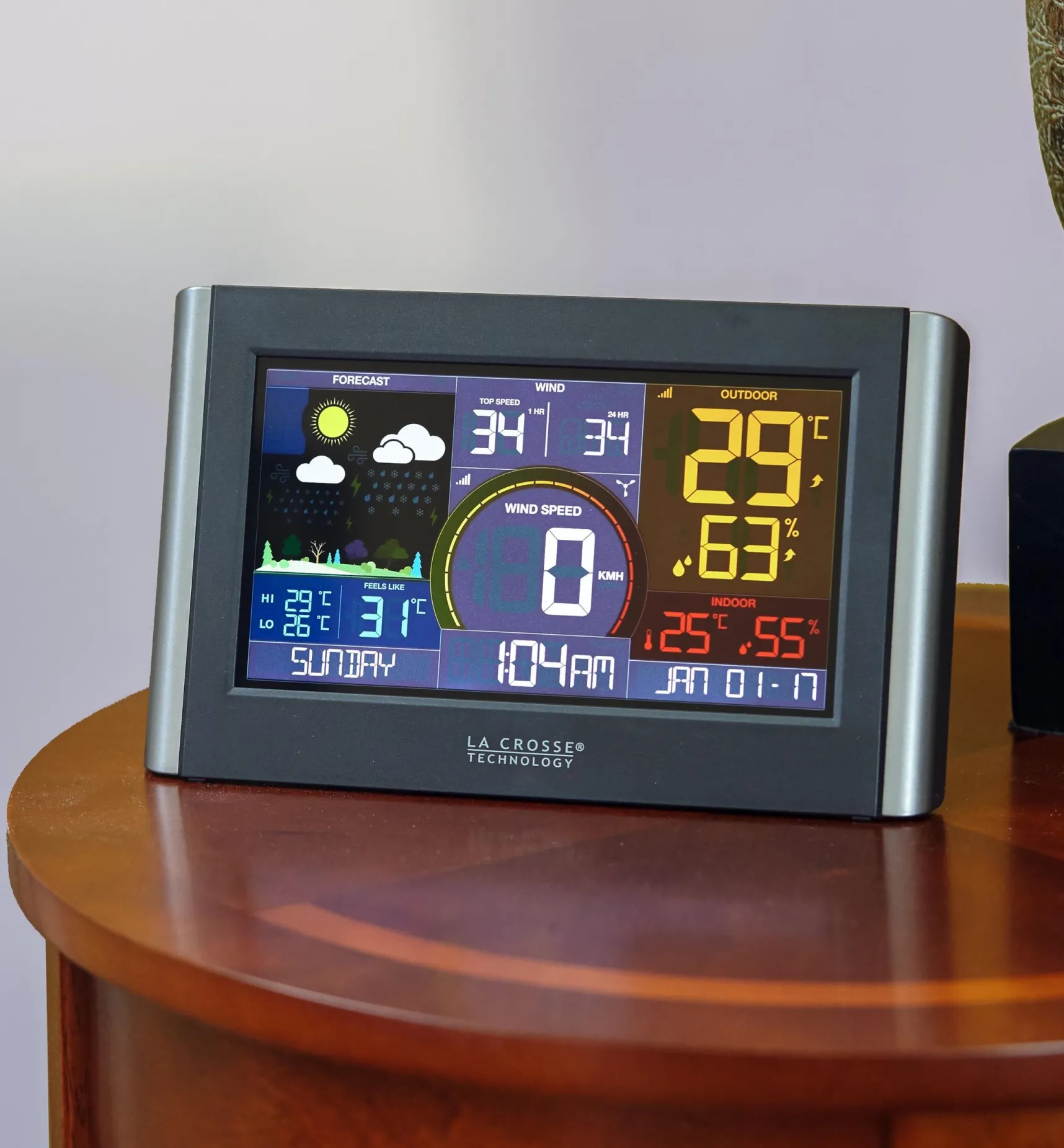 Discount Wi-Fi Weather Station With Wind Weather Measurement