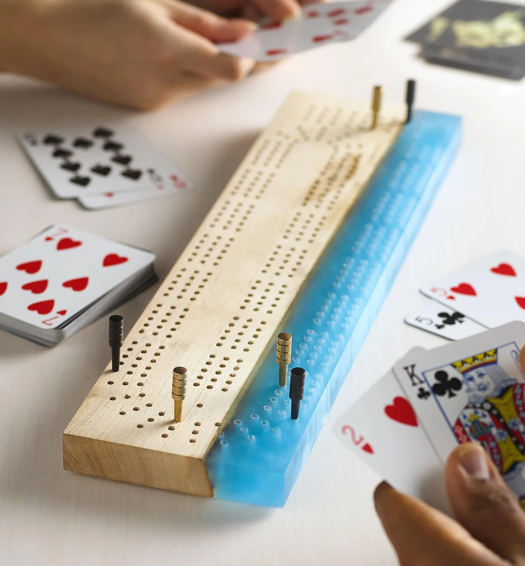 Discount Wooden Cribbage Board Template Supplies